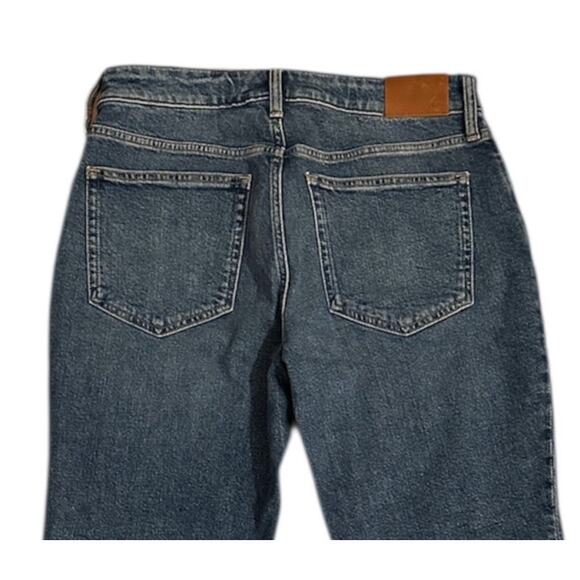 J. CREW NWT Medium Wash Curvy Full Length Classic Straight Denim Jeans Size 28P - Picture 8 of 8